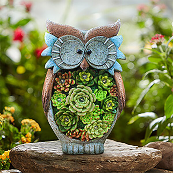 Solar Owl Led Light Outdoor Decorative Light Courtyard Decoration Resin Crafts Courtyard Lawn Night View Gift Lighting Decoration - Image 5